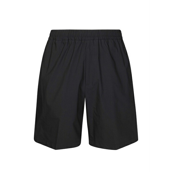 ビーエイブル メンズ 心地よいズボン下 ボトムス Elasticated-waistband shorts Black
