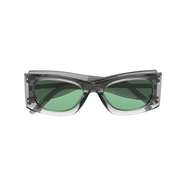 レトロスーパーフューチャー メンズ サングラス・アイウェア 付属物 Rectangle-frame tinted sunglasses Grey