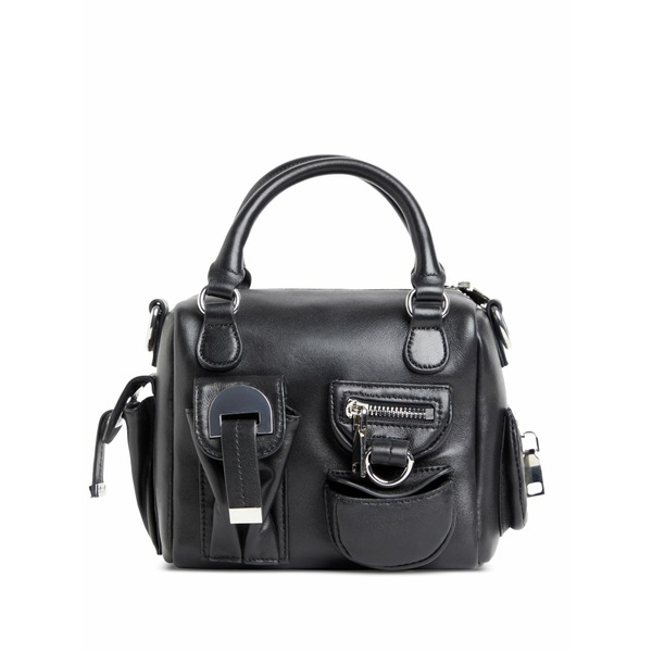 シンシアローレイ レディース トートバッグ 御徒面子 Leather cargo tote bag Black