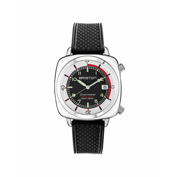 ブリストン メンズ ウオッチ 添え物 Clubmaster legend compressor 42粍 watch Black
