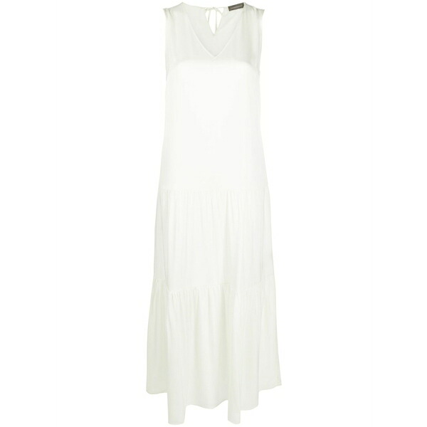 ロレーナアントニアッツィ レディース 衣裳 トップス V-neck sleeveless maxi dress Neutrals