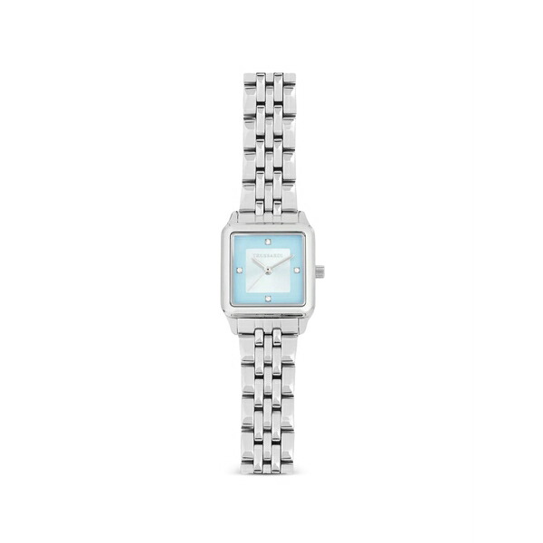 トラサルディ レディース ウオッチ 添え物 Square blue 30粍 watch Blue