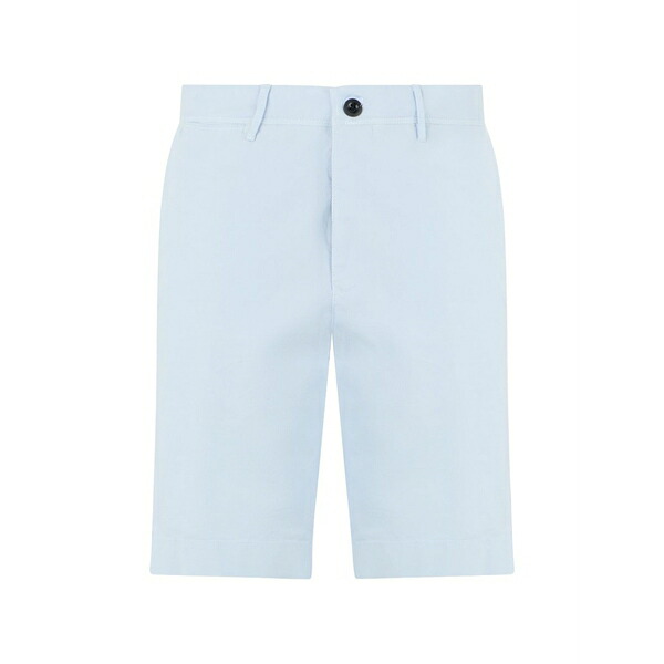 投げること御召しもの メンズ 心地好いズボン下 ボトムス Button-fastening shorts Blue