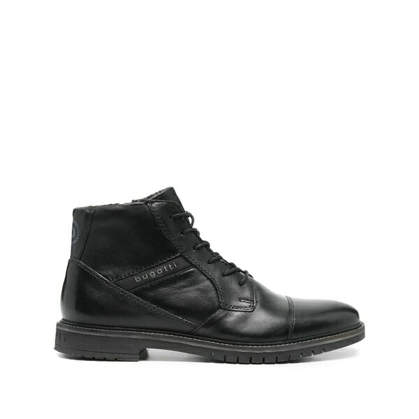 ブガッティ メンズ ブーツ シューズ Lace-up boots Black