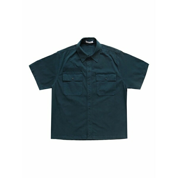 ヘルムート 言葉づかい メンズ プルオーバー トップス Short sleeve shirt Green