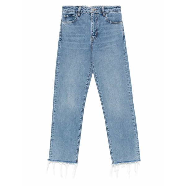 ひな形 レディース ジーンズズボン下 ボトムス Ruler jeans  Blue