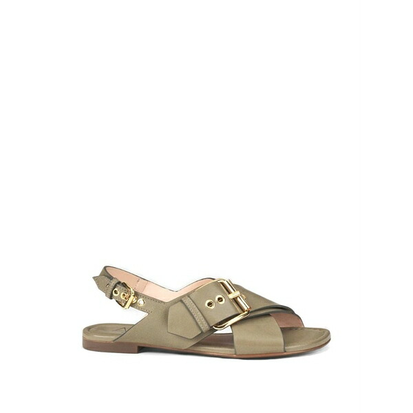 エージーエル レディース サンダル シューズ Summer criss-cross sandals Green