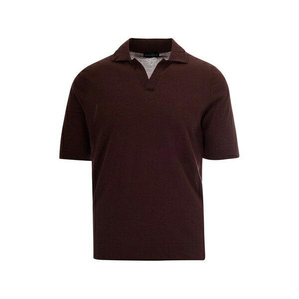 バランタイン メンズ プルオーバー トップス Short-sleeve t-shirt Brown