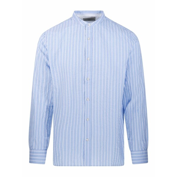 オフィシンジェネレール メンズ プルオーバー トップス Striped shirt Blue
