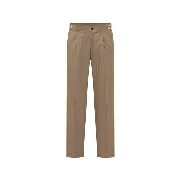 セラー ドア メンズ カジュアルパンツ ボトムス Leo t pleated-front trousers Neutrals｜asty