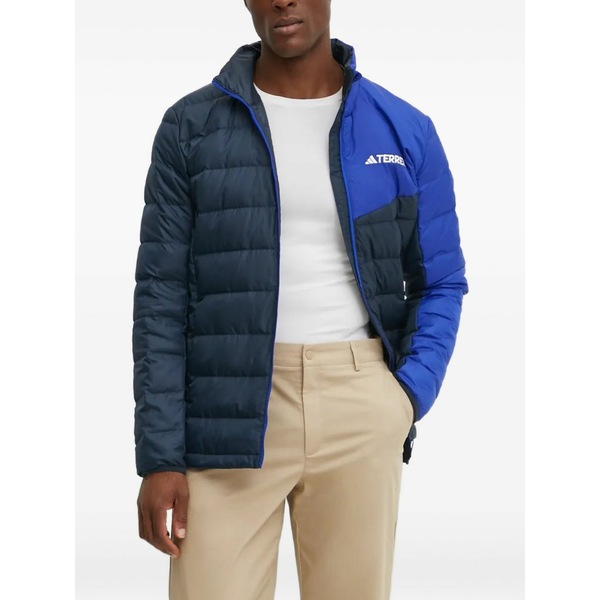 アディダス メンズ 上衣＆上衣 アウター Terrex colour-blocked jacket Black