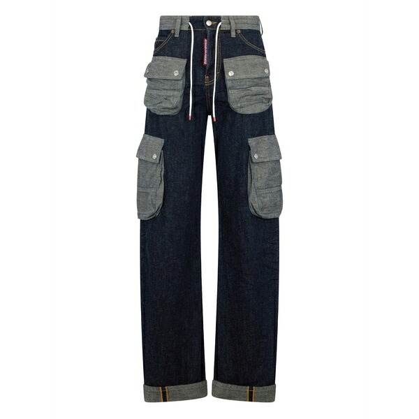 ディースクエアード レディース 心地よいズボン下 ボトムス Twist jeans Blue
