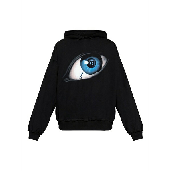 ミスビヘイブ メンズ パーカー・スウェットシャツ アウター Friendly persuasion hoodie Black