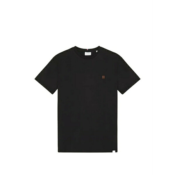 レ ドゥ メンズ Tシャツ トップス Norregaard logo-embroidered cotton t-shirt Black｜asty