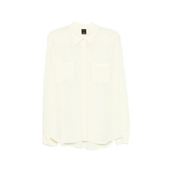 ピンコ レディース シャツ トップス Norina pocket shirt Neutrals|asty