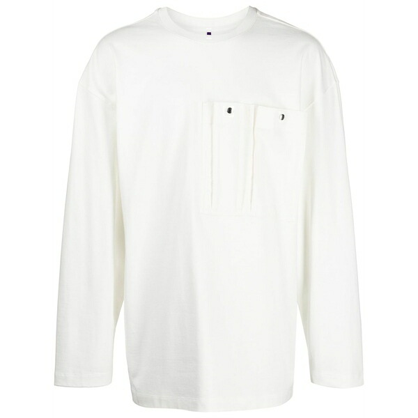 オーエーエムシー メンズ パーカー・スウェットシャツ アウター Logo-patch sweatshirt White