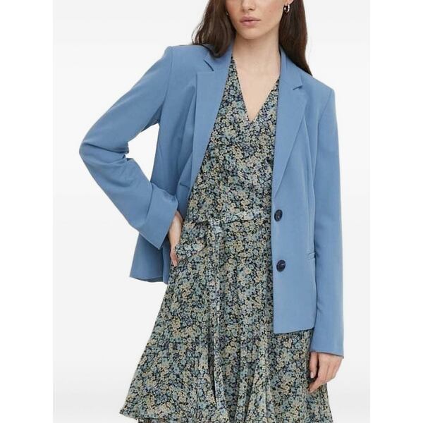 シスレー レディース 上衣＆上衣 アウター Button-fastening jacket Blue