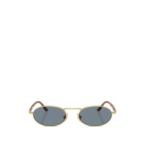 ペルソル メンズ サングラス・アイウェア 添え物 Oval-frame sunglasses Gold