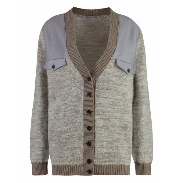 マロ レディース ジレー アウター Cashmere cardigan Neutrals