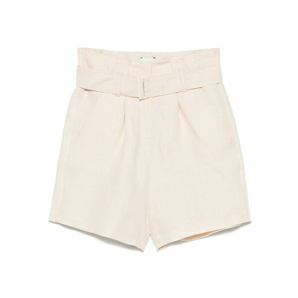 アリジ レディース カジュアルパンツ ボトムス Linen shorts Neutrals｜asty