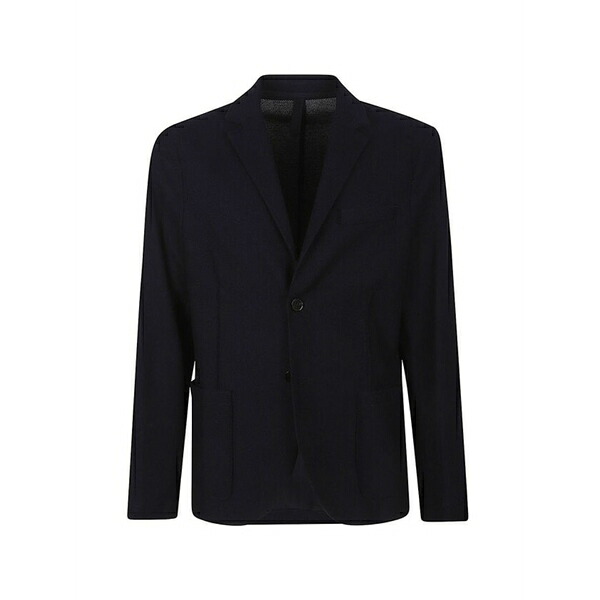 ハリスワーフロンドン メンズ 上衣＆上衣 アウター Notched-lapel single-breasted blazer  Blue