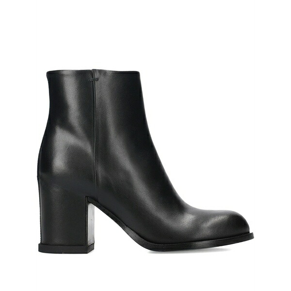 プレミアータ レディース ブーツ シューズ Leather ankle boots Black|asty
