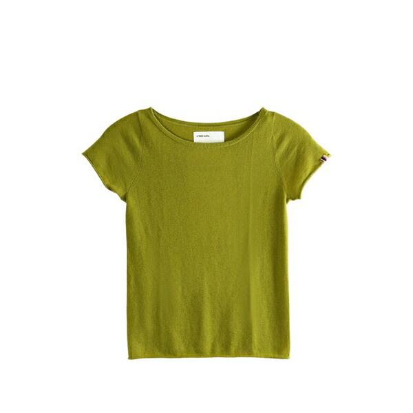 エクストリームカシミア メンズ ティーシャツ トップス Lolita boat-neck t-shirt Green
