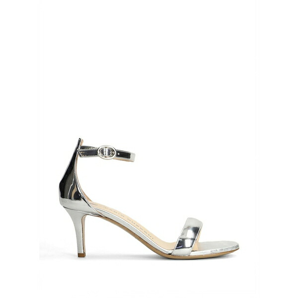 ファビオ ルスコーニ レディース サンダル シューズ Metallic ankle-strap sandals Silver