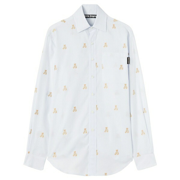 パーム・エンジェルス メンズ ティーシャツ トップス Bear インチ mind shirt Blue
