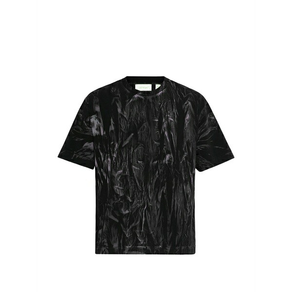 象牙色 メンズ ティーシャツ トップス Arrows-print t-shirt Black