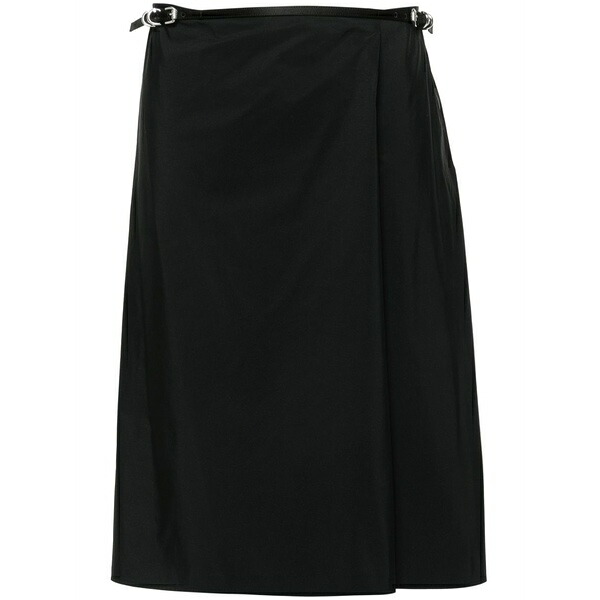 ジバンシー レディース スコート ボトムス Voyou taffeta wrap skirt Black