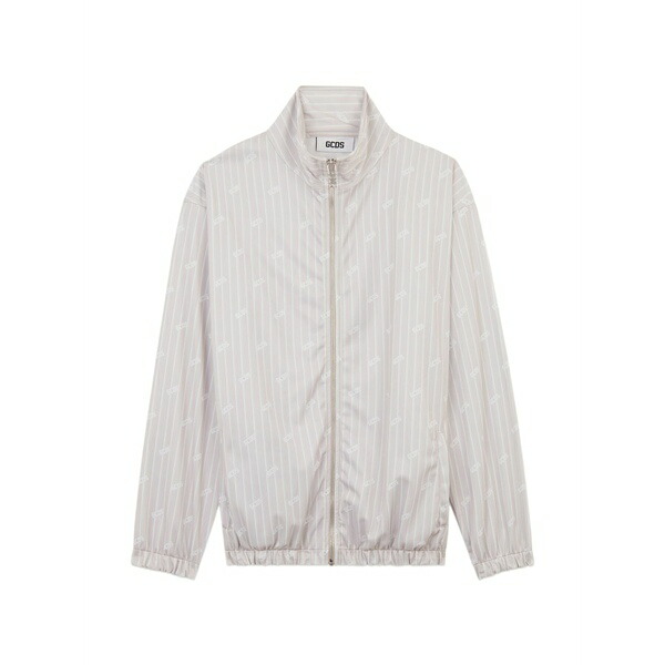 ジーシーディーエス メンズ 上衣＆上衣 アウター Pinstripe windbreaker Neutrals