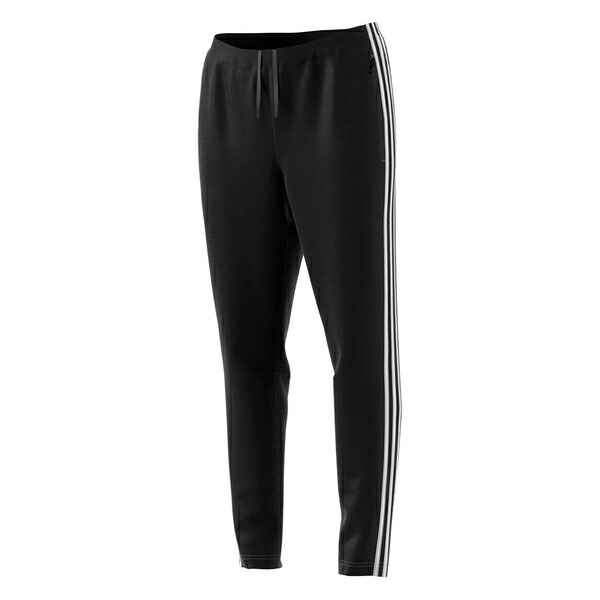 アディダス レディース カジュアルパンツ ボトムス Three-stripe track pants Black|asty