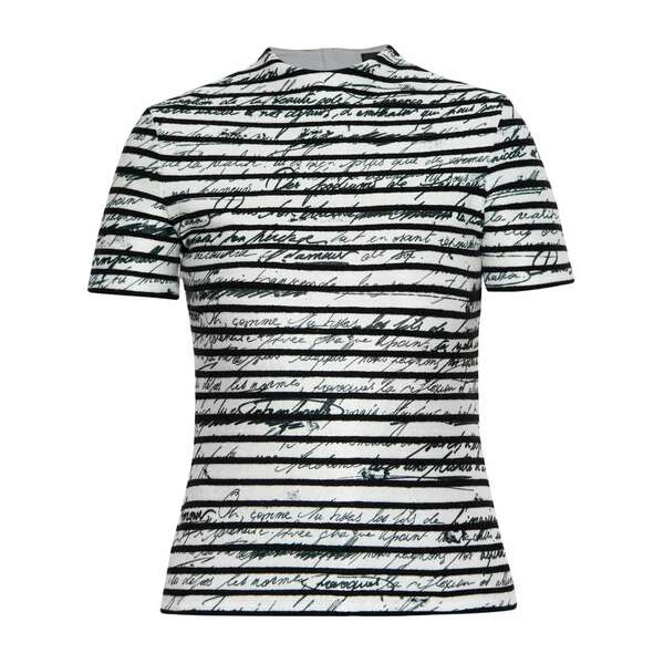 バルマン レディース ティーシャツ トップス Printed t-shirt White