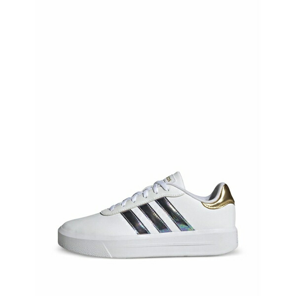 アディダス メンズ スニーカー シューズ Court platform sneakers White