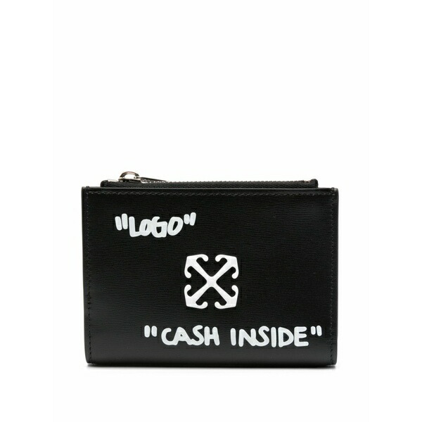 象牙色 レディース 金入れ 付属物 Jitney ビスマス-fold wallet Black