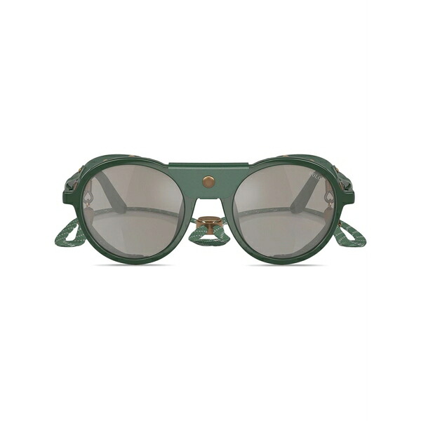 ラルフローレン メンズ サングラス・アイウェア 佩び物 Ph4216qu round-frame sunglasses Green
