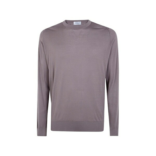 ジョンスメドレー メンズ 編み物\u0026ティーシャツ アウター Rowland sweater Purple