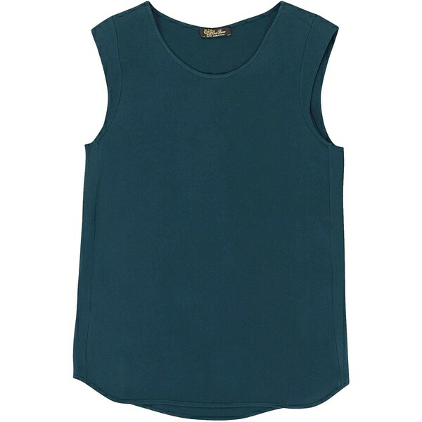 ロロピアーナ レディース カットソー トップス Scoop-neck vest Green