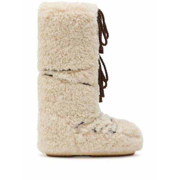お月さまブーツ メンズ ブーツ シューズ Icon curly extra snow boots Neutrals