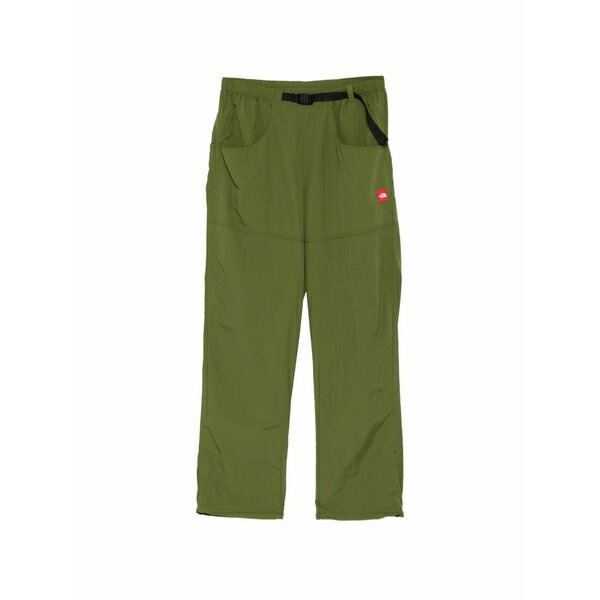 北の方人間の顔 メンズ 心地好いズボン下 ボトムス Redbox trousers Green