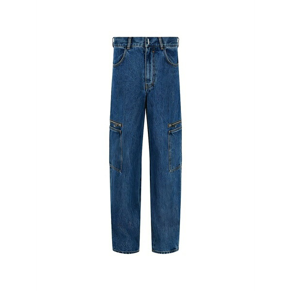 ジバンシー レディース 心地よいズボン下 ボトムス Zip-detail cargo pants Blue