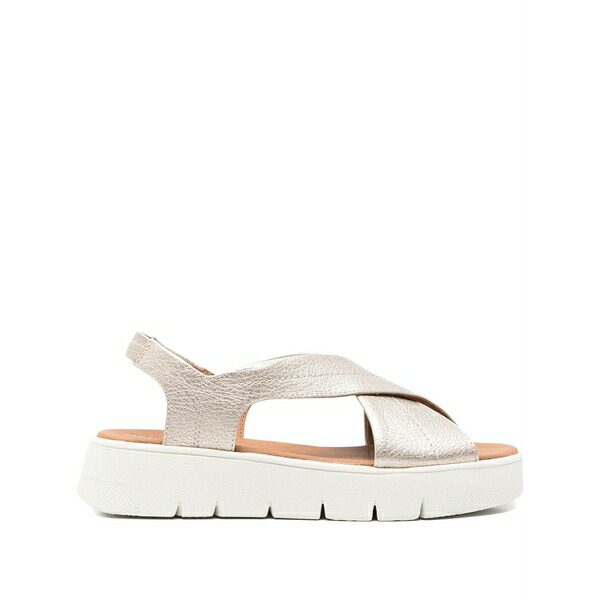 ジェオックス レディース サンダル シューズ 40粍 dandra crossover slingback sandals Gold