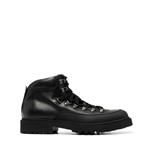 ドンカルズ メンズ ブーツ シューズ Lace-up ankle boots Black|asty