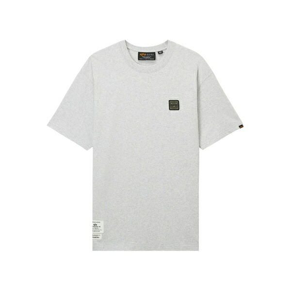 アルファインダストリーズ メンズ ティーシャツ トップス Patch-pocket tee Grey