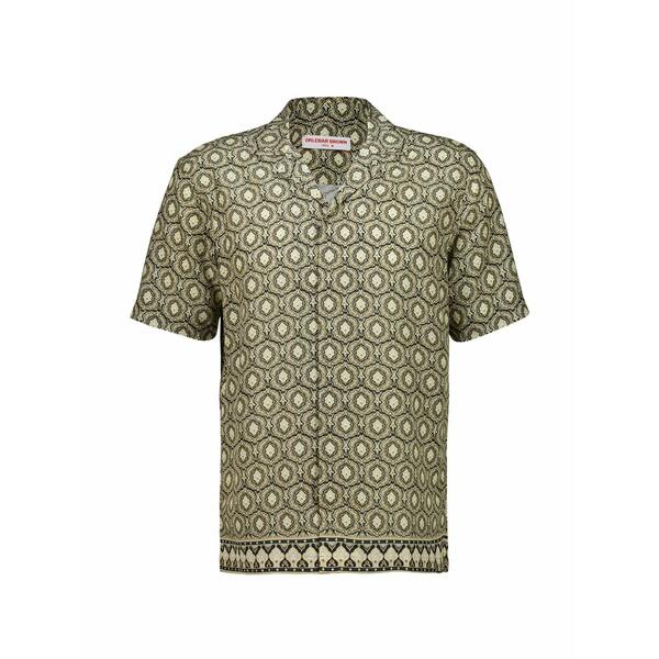 オール赤ちょうちん 赤銅色 メンズ ティーシャツ トップス Maitan shirt Green