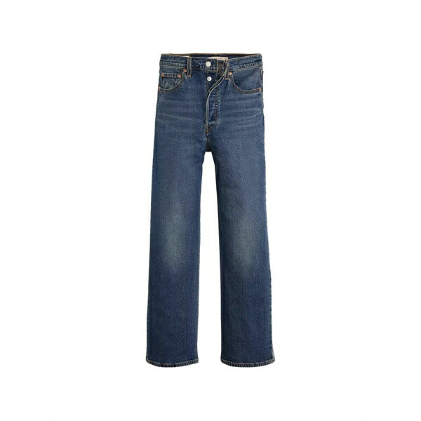 リーヴァイズジーンズ レディース ジーンズズボン下 ボトムス Ribcage straight ankle jeans Blue