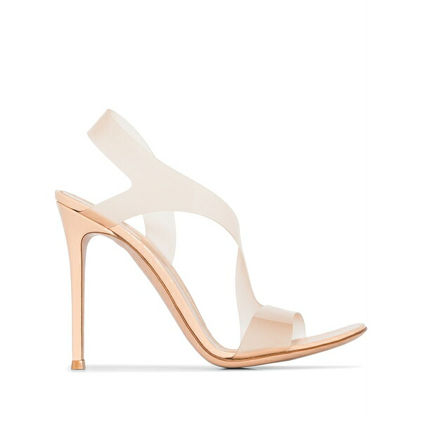 ジャンヴィト ロッシ レディース サンダル シューズ Metropolis 105mm sandals Neutrals｜asty