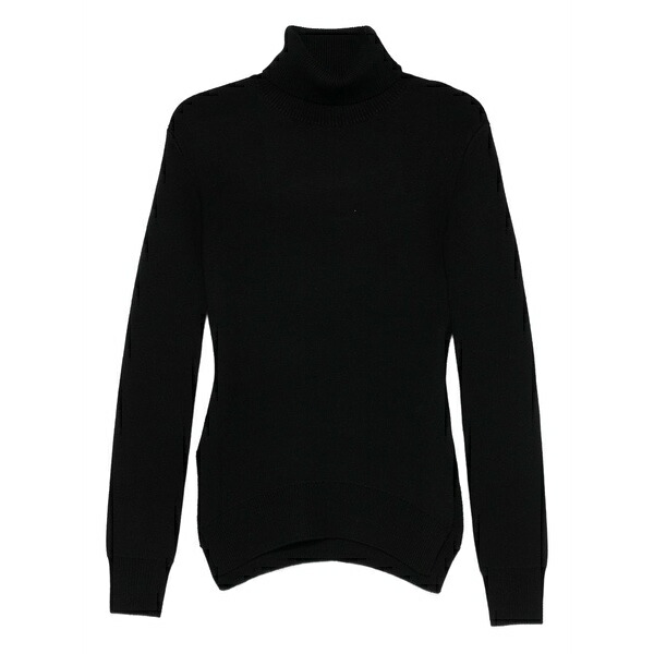 トーテム レディース 編み物\u0026スウェーター アウター High-neck sweater Black