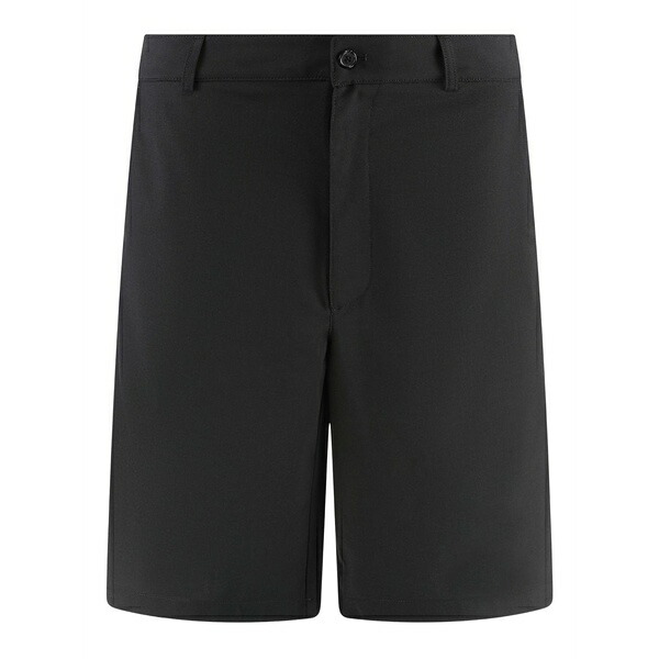 デパートメントファイブ メンズ 心地好いズボン下 ボトムス Buttoned-pocket shorts Black